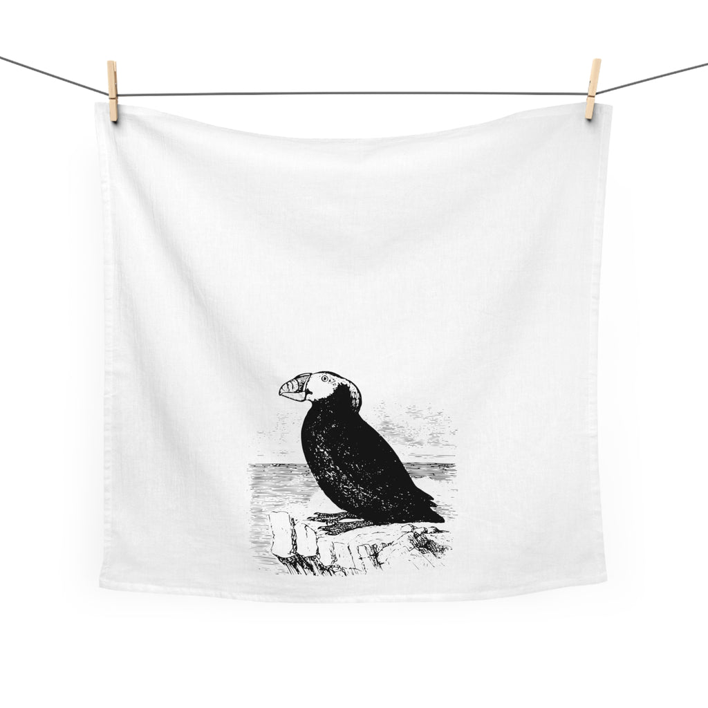 Tufted Puffin Tea Towel