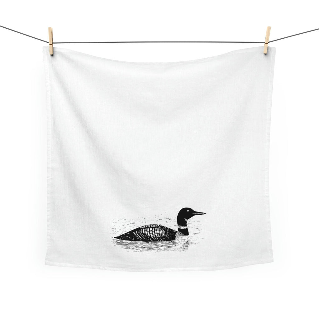 Common Loon Tea Towel
