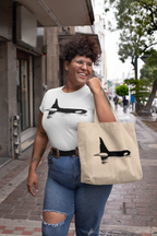 Chainsaw the Orca Organic Cotton Unisex Tee