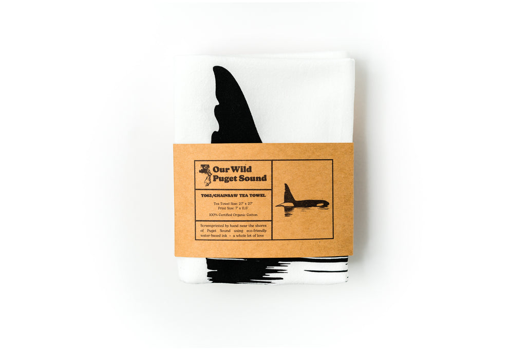 Chainsaw Tea Towel