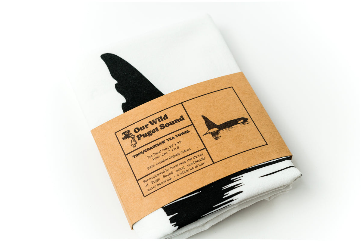 Chainsaw Tea Towel