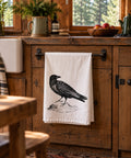 Crow Tea Towel
