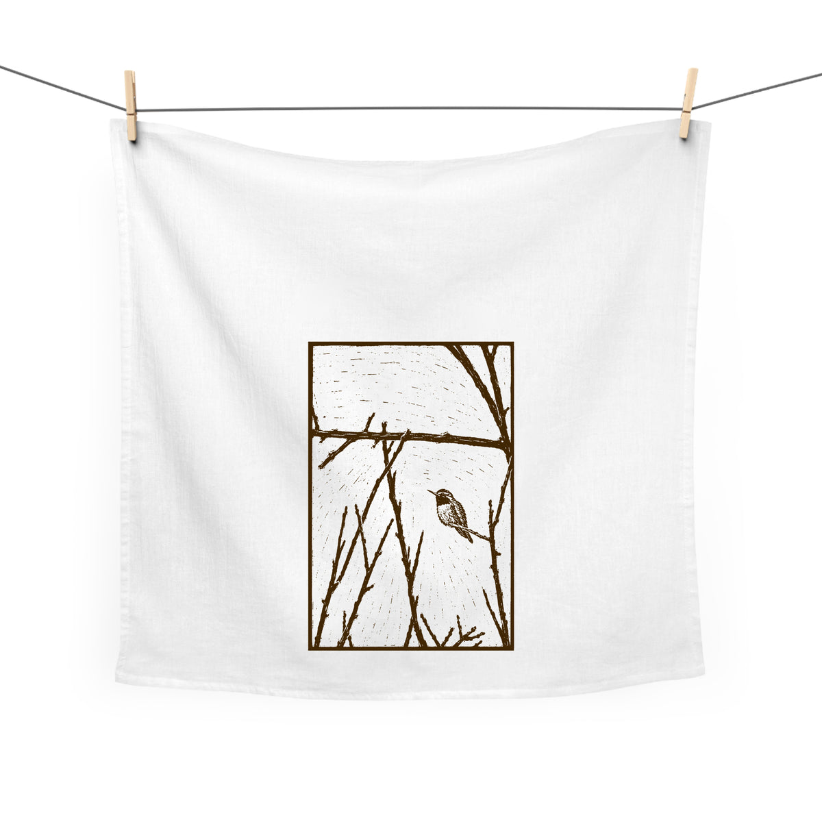 Hummingbird Tea Towel