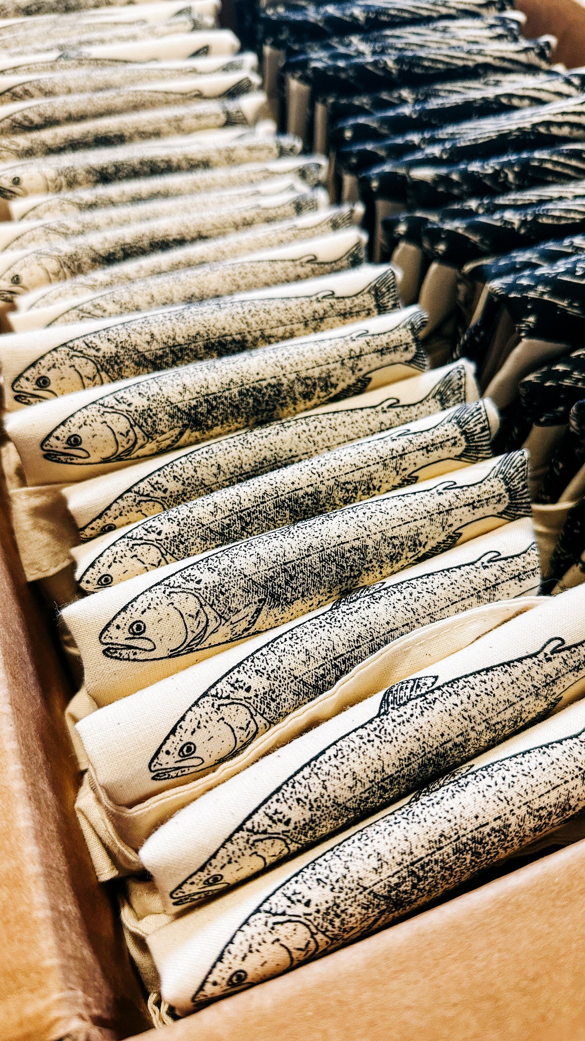 Salmon Species Tote Bag