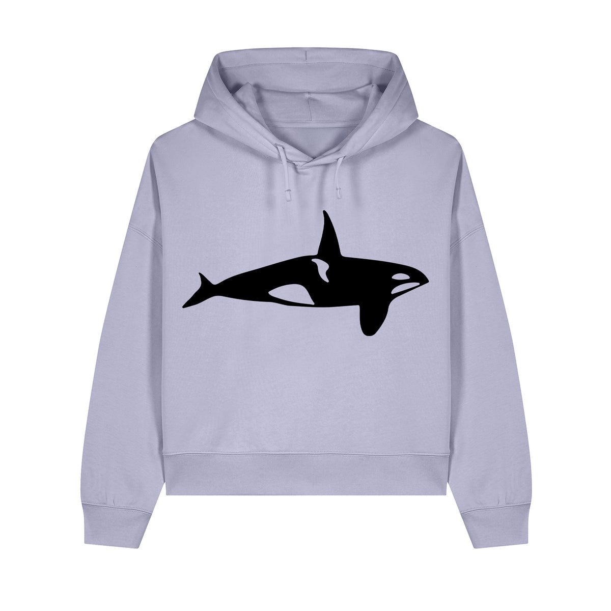 Orca Cropped Hooded Sweatshirt