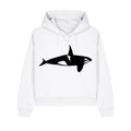 Orca Cropped Hooded Sweatshirt