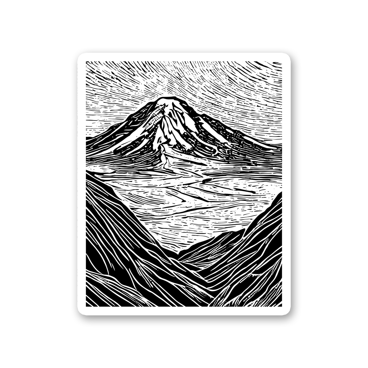 Tahoma / Mount Rainier Sticker