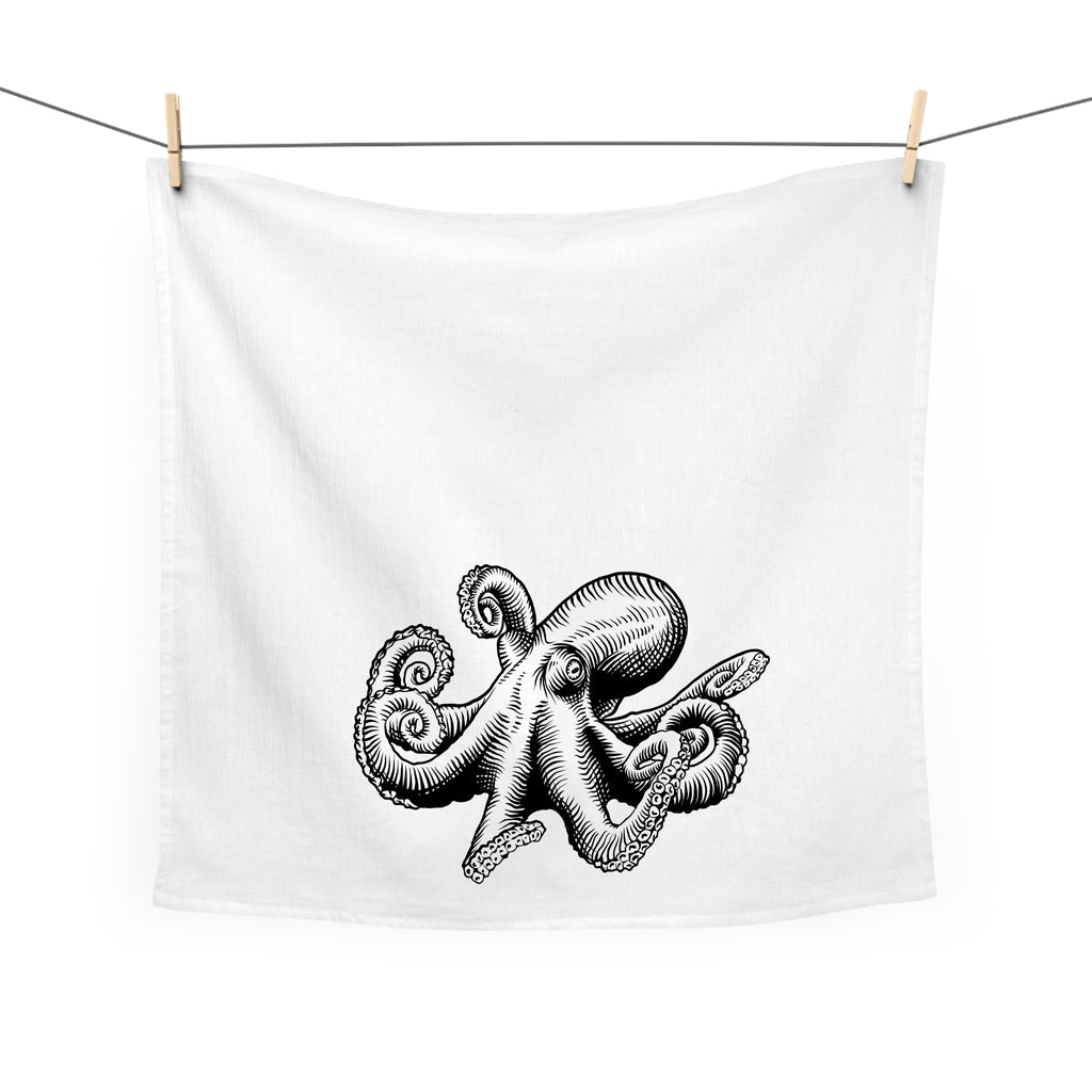 Octopus Tea Towel