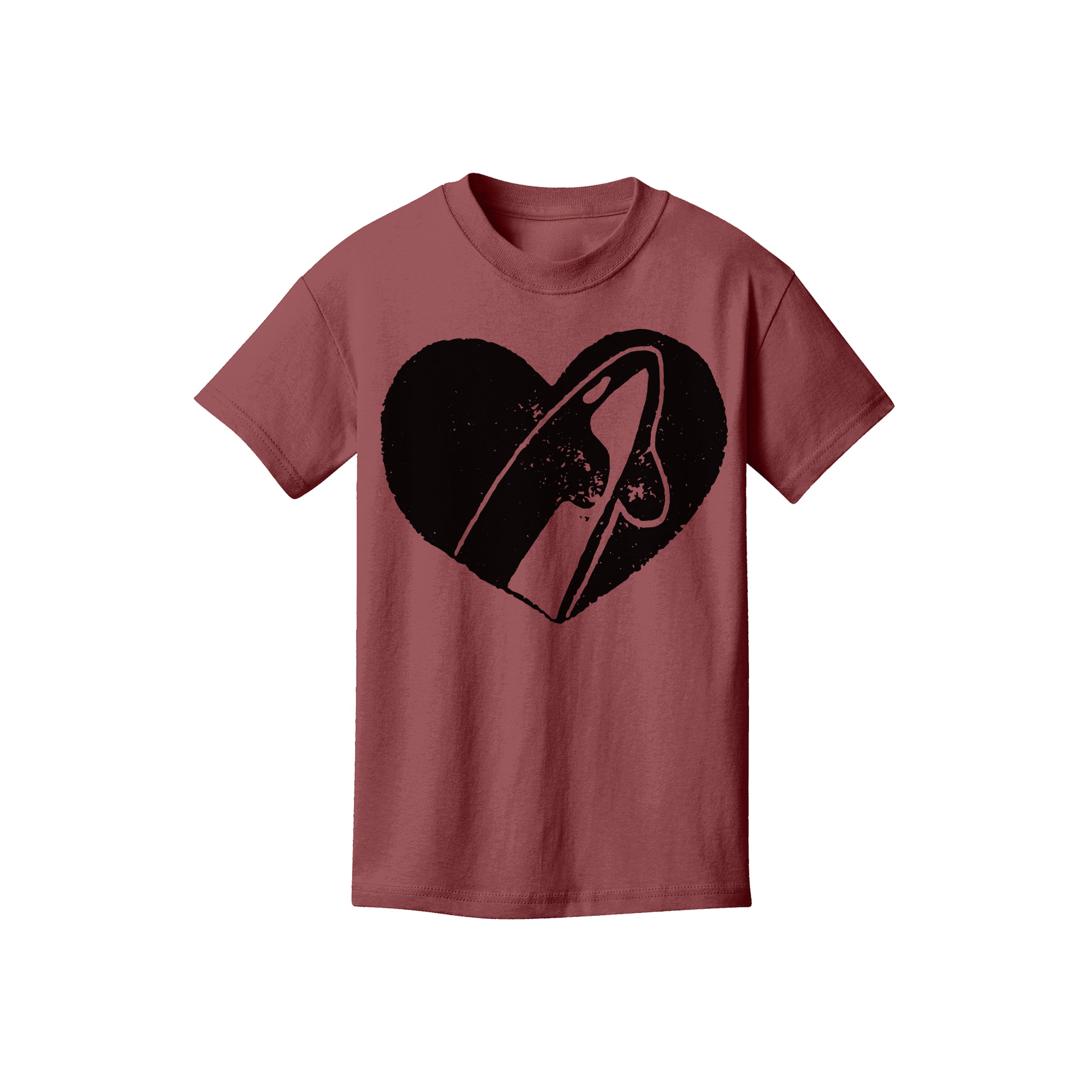Orca Heart Kids Tee