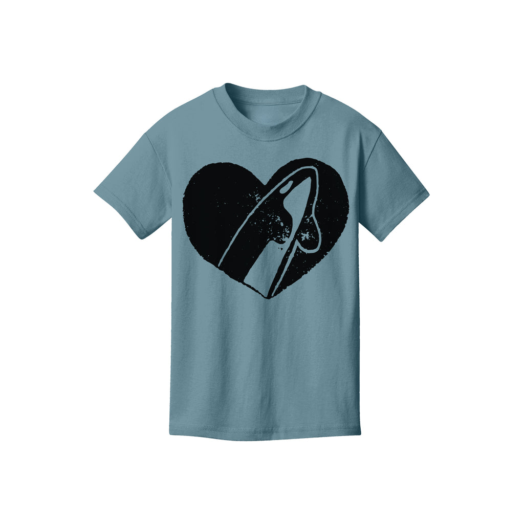 Orca Heart Kids Tee