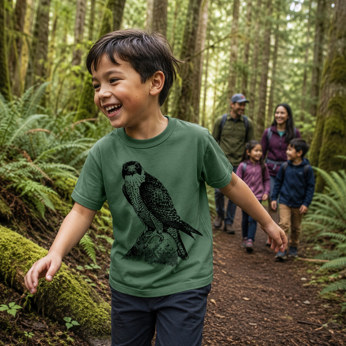 Peregrine Falcon Kids Tee