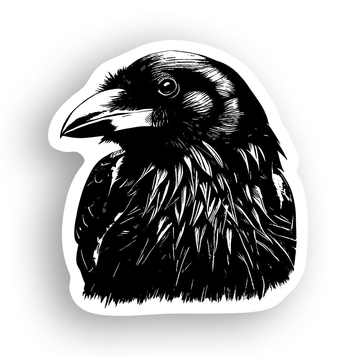 Raven Sticker