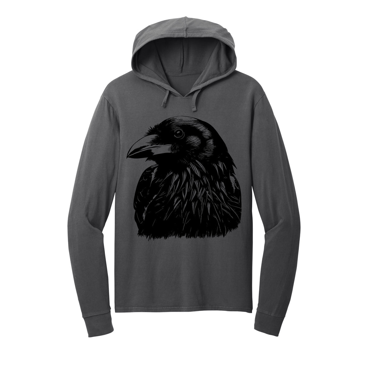 Raven Long Sleeve Hooded Tee