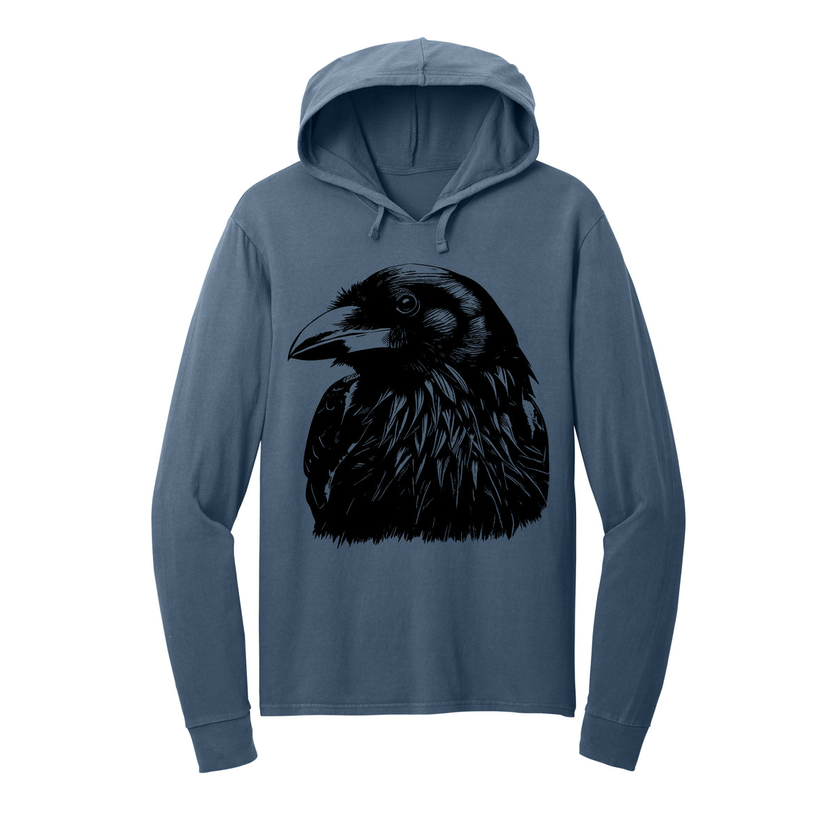 Raven Long Sleeve Hooded Tee