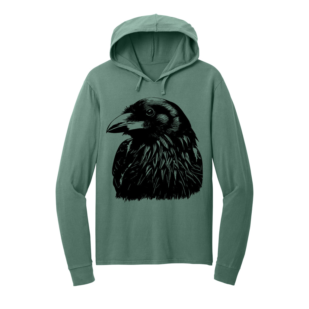 Raven Long Sleeve Hooded Tee
