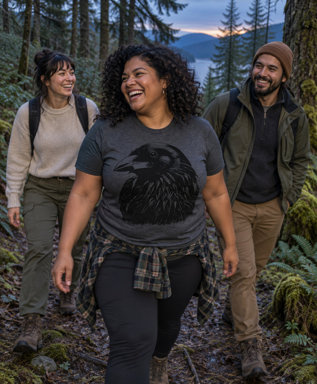 Raven Organic Cotton Unisex Tee