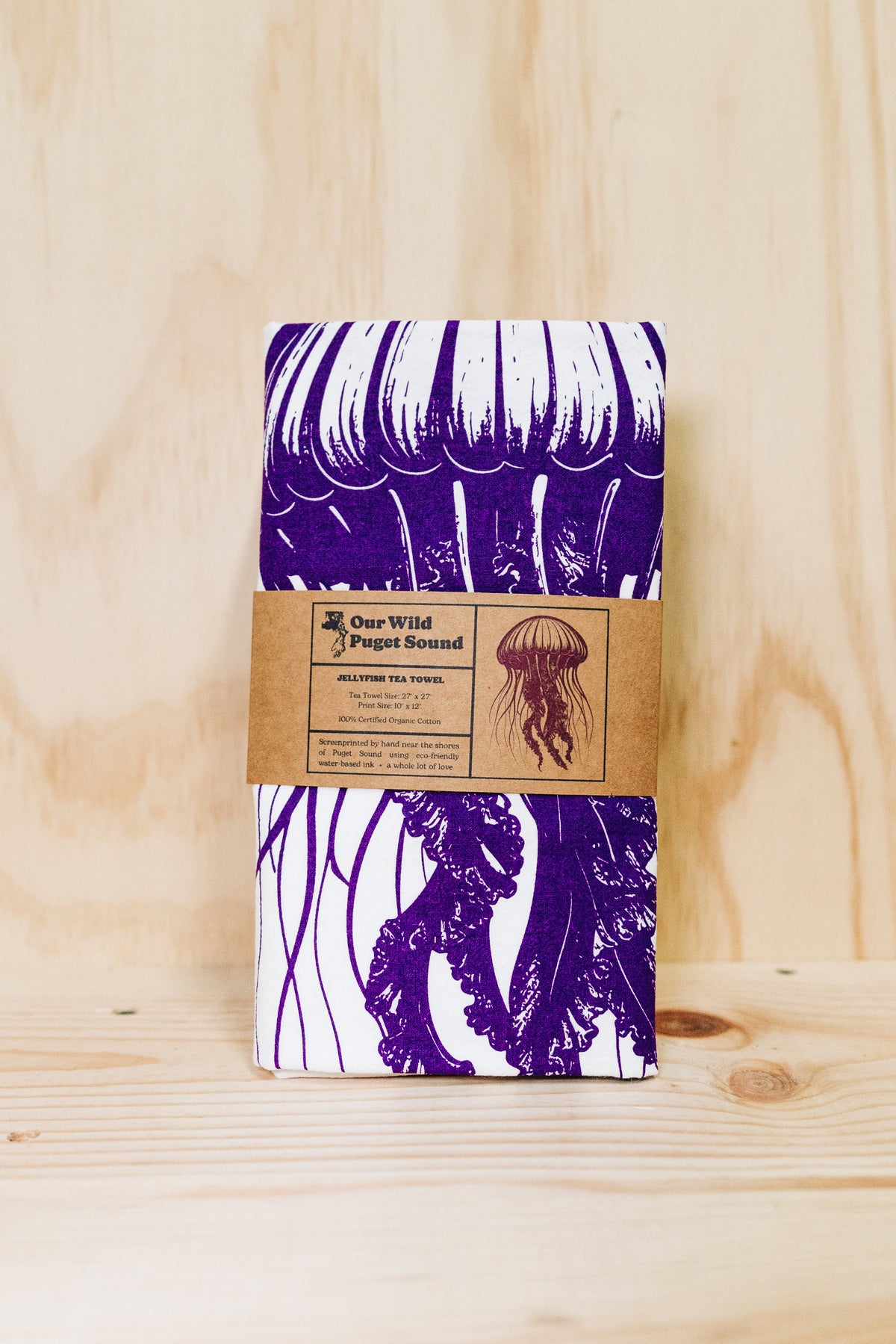 Jellyfish Tea Towel