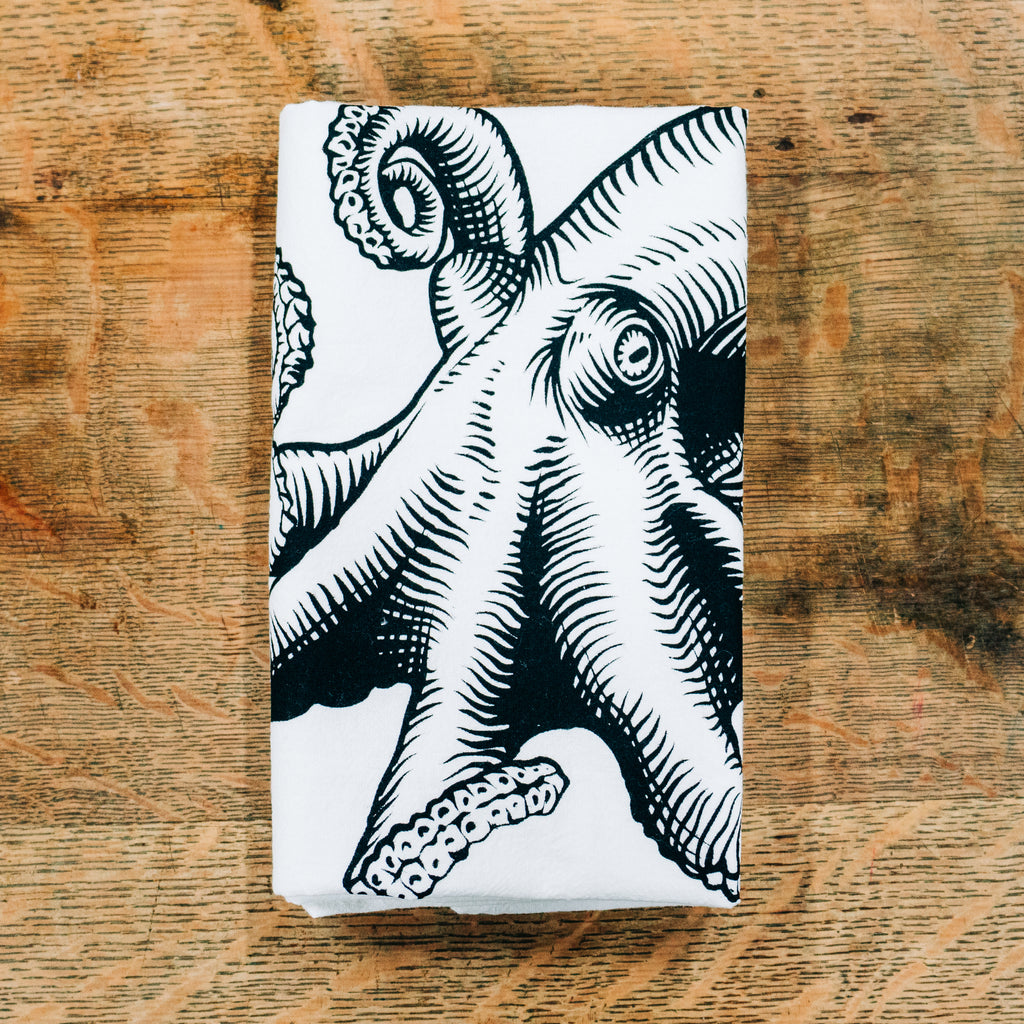 Octopus Tea Towel