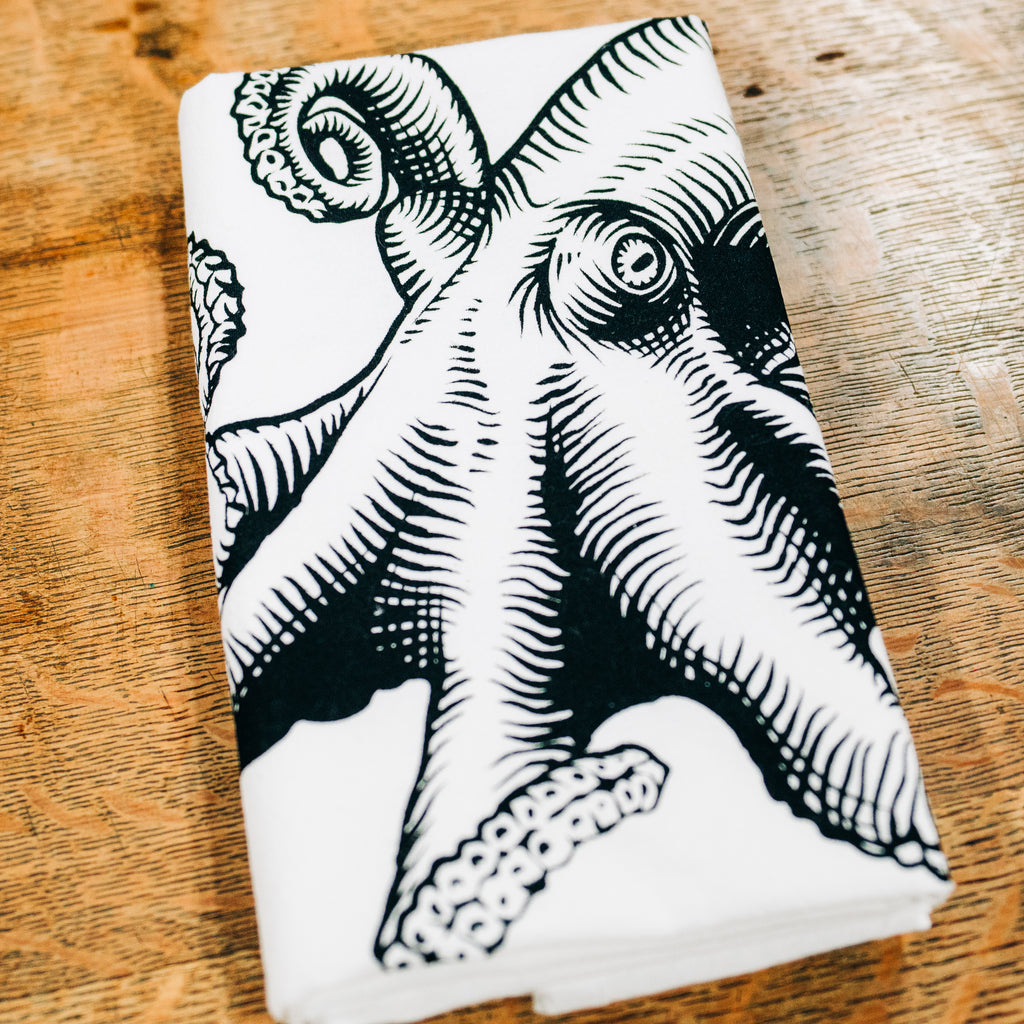 Octopus Tea Towel