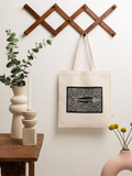 Salmon Block Tote Bag