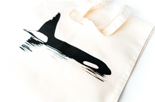 Chainsaw the Orca Tote Bag