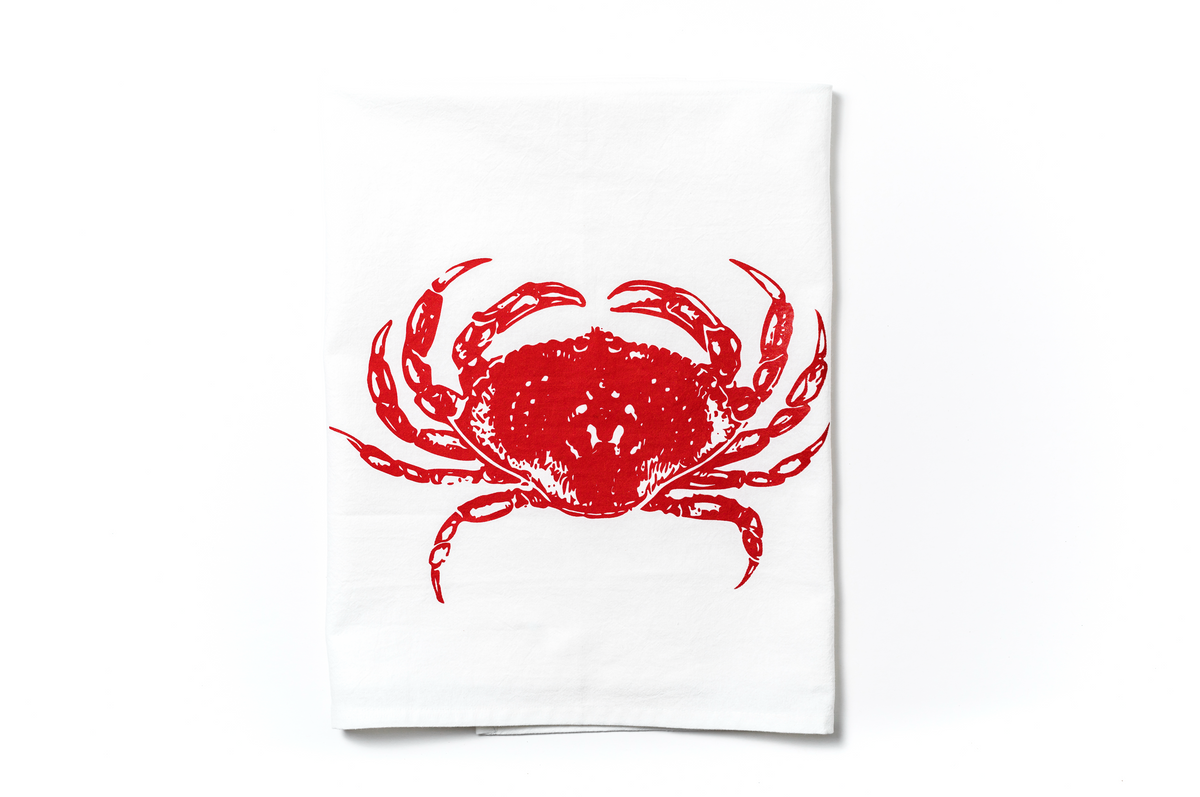 Dungeness Crab Tea Towel