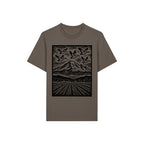 Snow Geese Over Skagit Valley Organic Cotton Unisex Tee