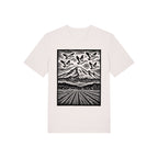 Snow Geese Over Skagit Valley Organic Cotton Unisex Tee