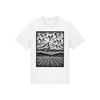 Snow Geese Over Skagit Valley Organic Cotton Unisex Tee