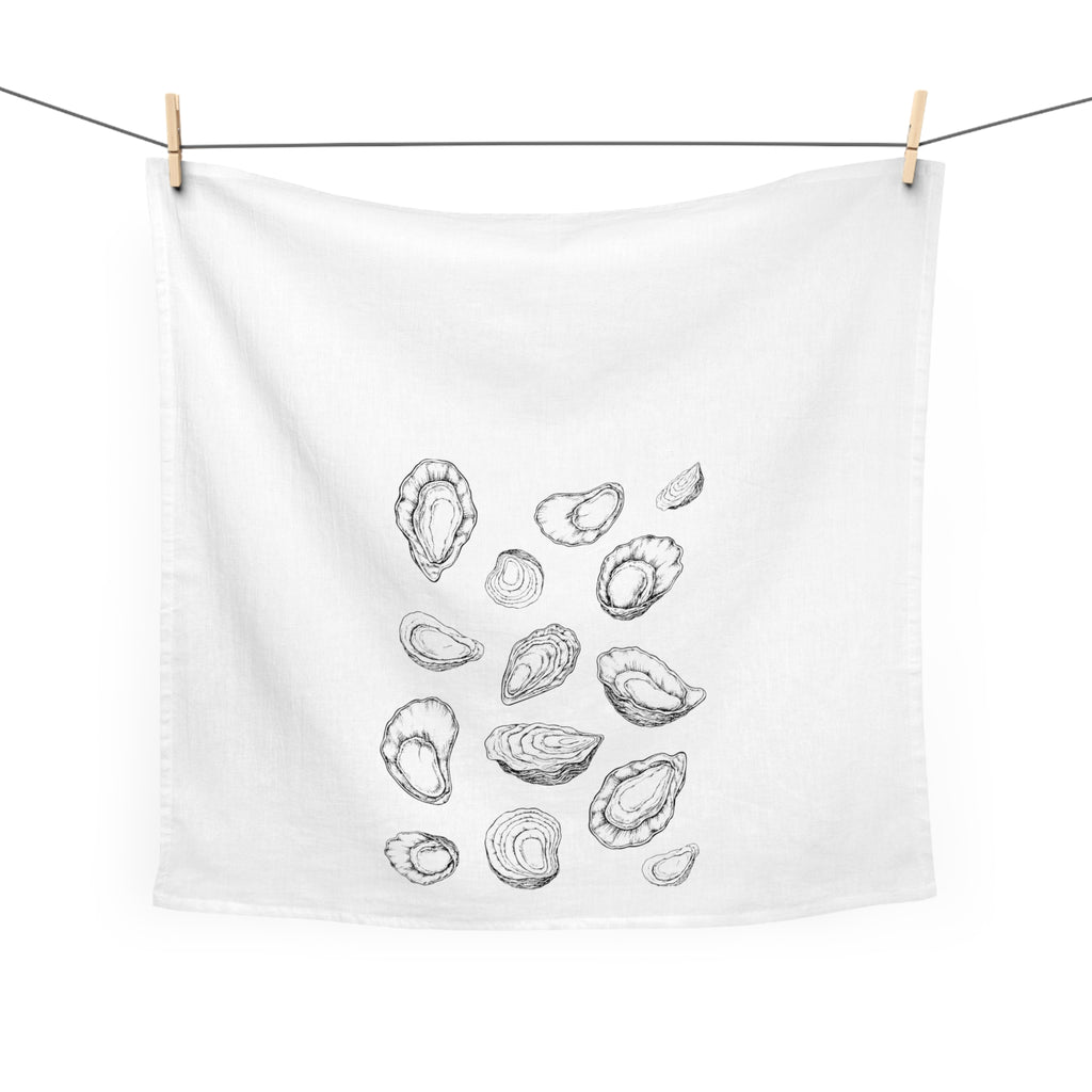Oyster Tea Towel