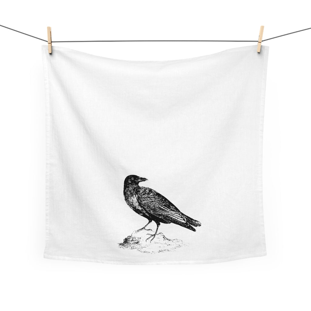 Crow Tea Towel