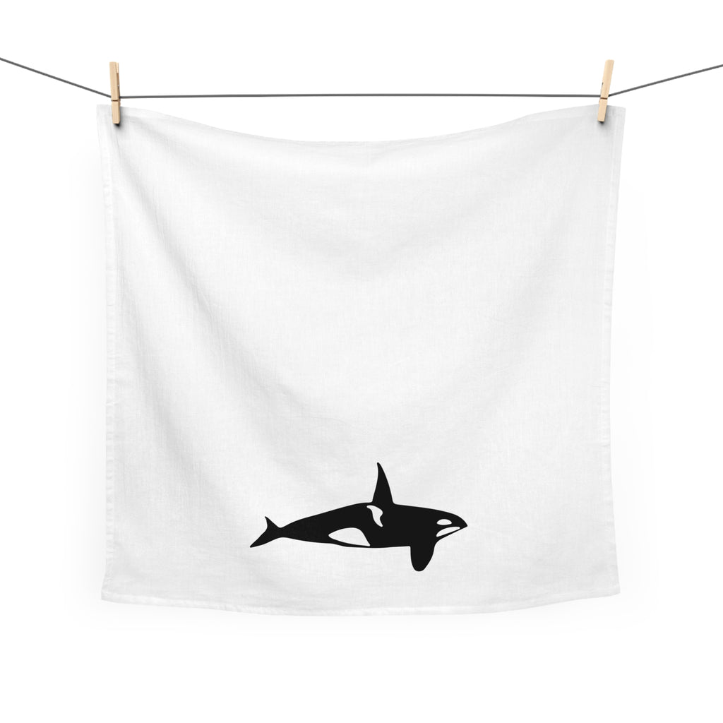 Killer Whale Tea Towel